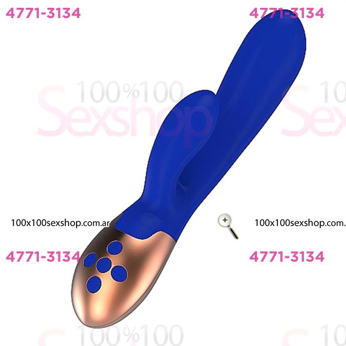 Cód: CA SS-SH-EL02 - Estimulador de punto g con vibrador de clitoris - $ 94600