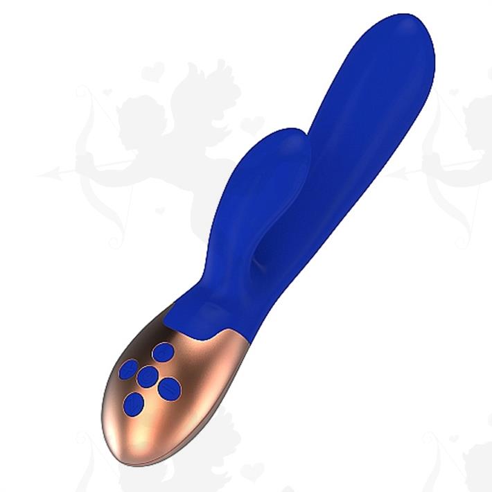 Cód: SS-SH-EL02 - Estimulador de punto g con vibrador de clitoris - $ 101200