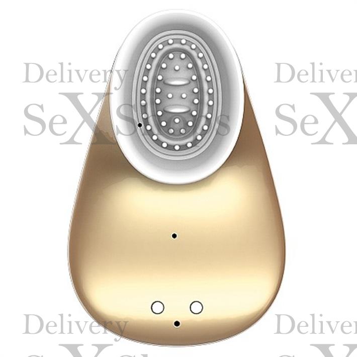Masajeador clitorial con succionador y carga USB