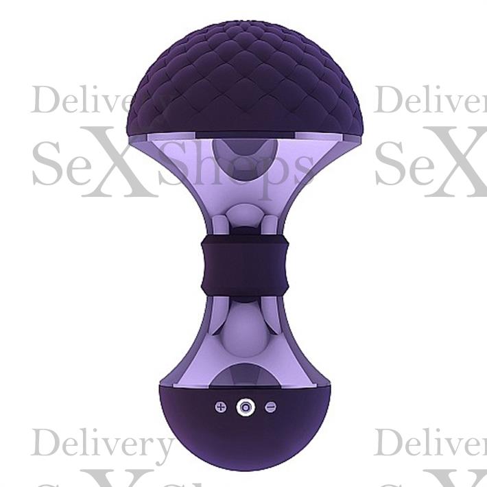 Masajeador vaginal con cabezal flexible y motor potente